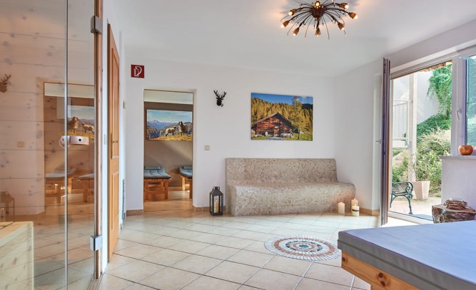 Aparthotel mit Sauna