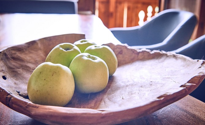 Frisches Obst im Zimmer