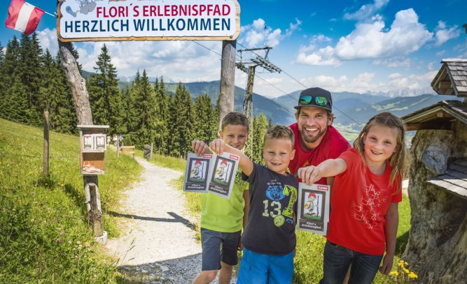 Floris Erlebnispfad © Flachau Tourismus