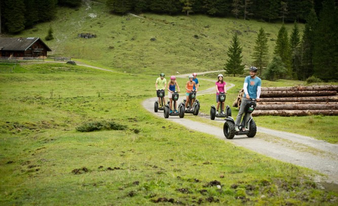 Segway fahren in Flachau © Flachau Tourismus