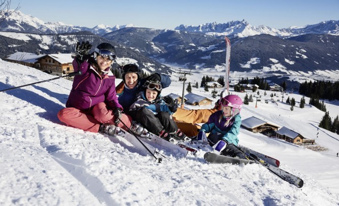 Familienskiurlaub © Flachau Tourismus