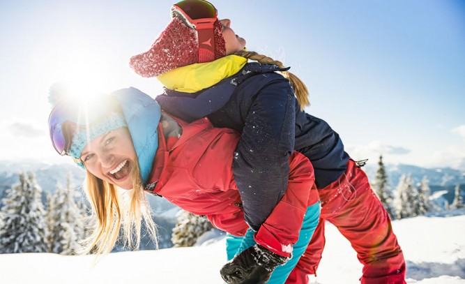 Spaß beim Skiurlaub in Flachau © Flachau Tourismus - zooom productions
