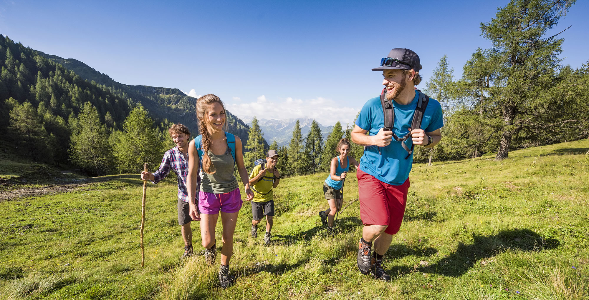 Wandern in Flachau - die schönsten Wanderwege in Österreich © Flachau Tourismus