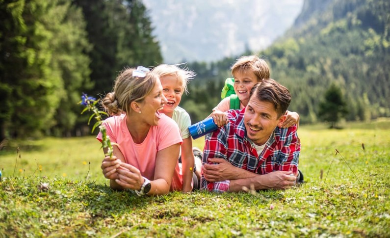 Familien-Sommerurlaub © Flachau Tourismus