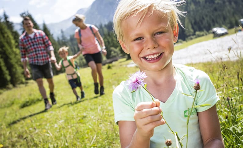 Urlaub mit Kind im Sommer © Flachau Tourismus