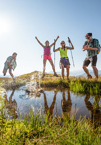 Wander Spaß © Flachau Tourismus