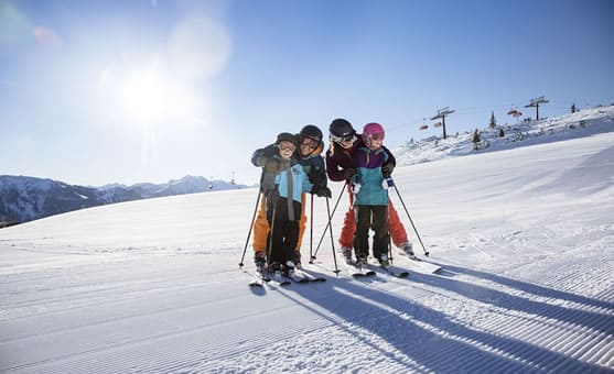 Familien-Skitag © Flachau Tourismus