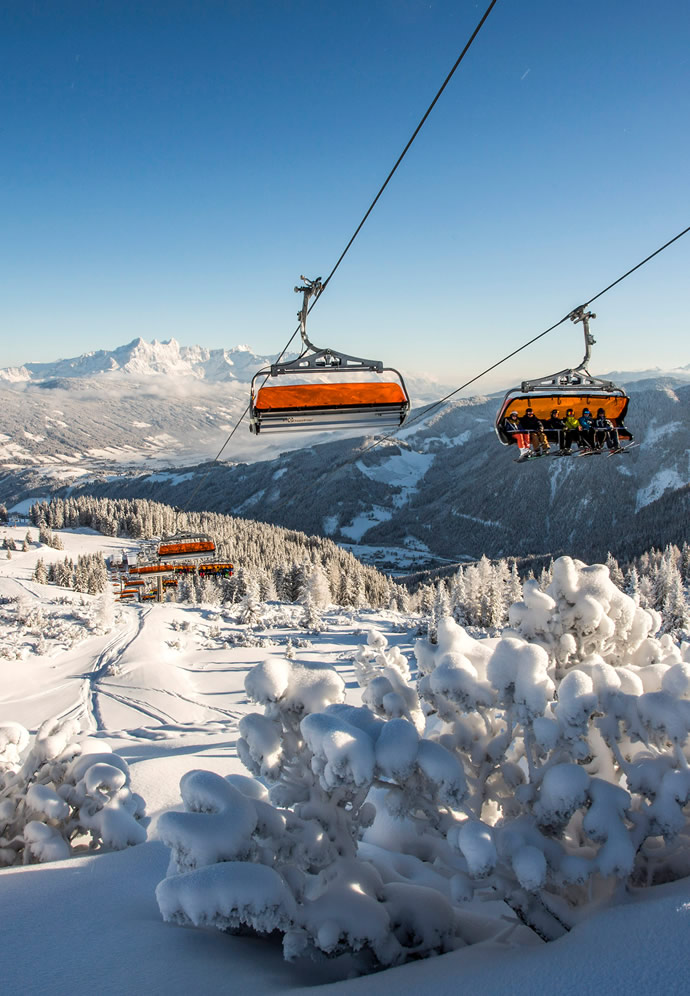 Skigebiet Flachau © Flachau Tourismus - Christian Fischbacher