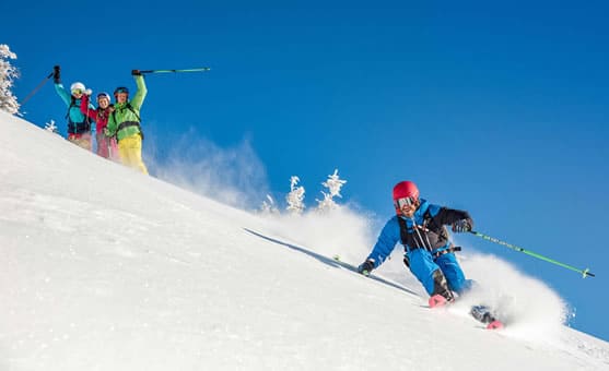 Sonnenskilauf © Flachau Tourismus - zooom productions